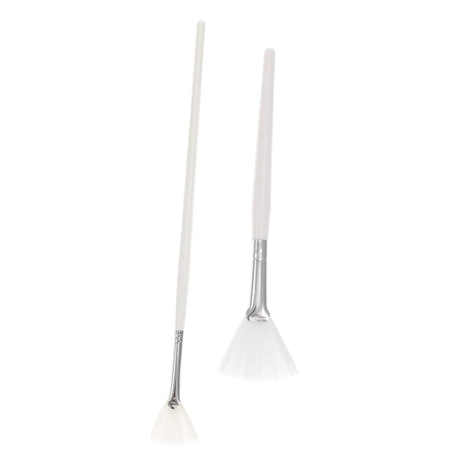 2Pcs Beauty Facial Beauty Salon Mask Brush Application Brush Beauty Kit Facial Applicator Brush Facial Brush Facial Tool Face Mask Brush Nylon