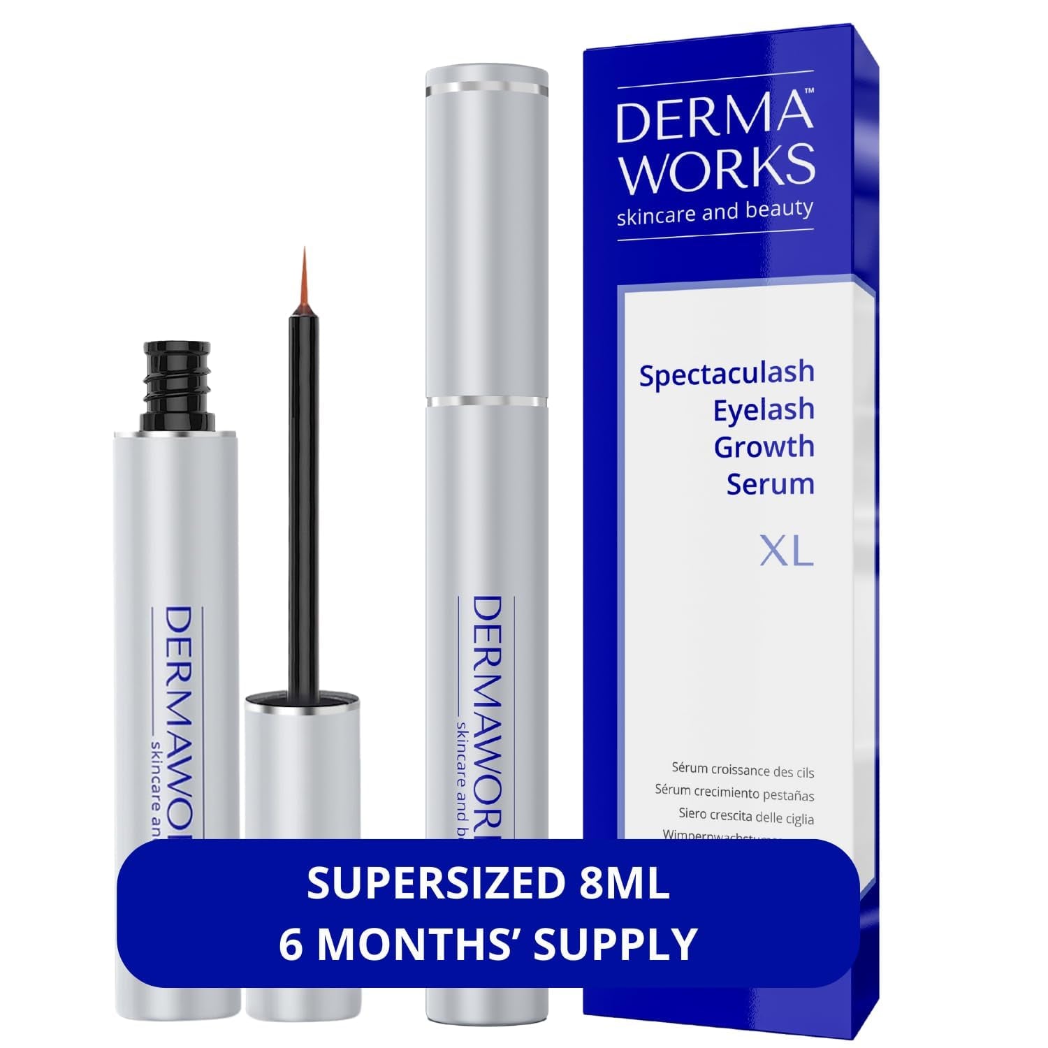 Lash Serum for Eyelash Growth - Eyelash Serum Growth - Eyelash Growth Serum - Eye Lash Serum Growth - Lash Growth Serum - Eyelash Enhancing Serum - Suero Para Pestañas Crecimiento (XL)