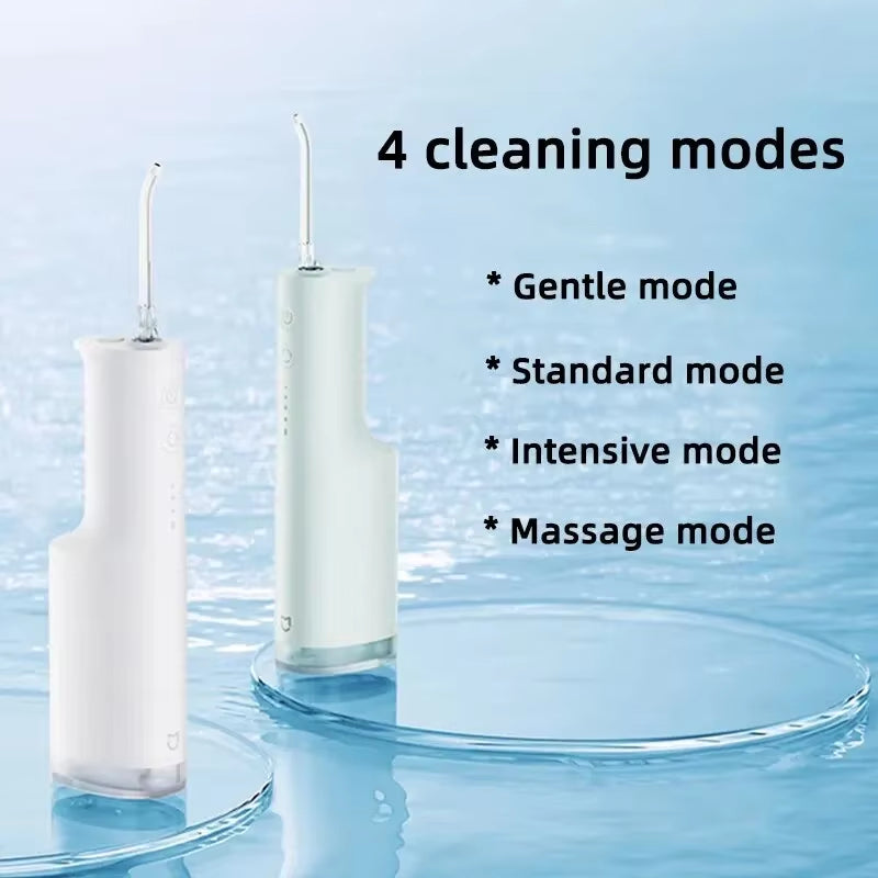 Electric Oral Irrigator F300 Dental Water Jet Portable Powerful Pick Flosser Teeth Whitening Cleaner Mouth Cleanner