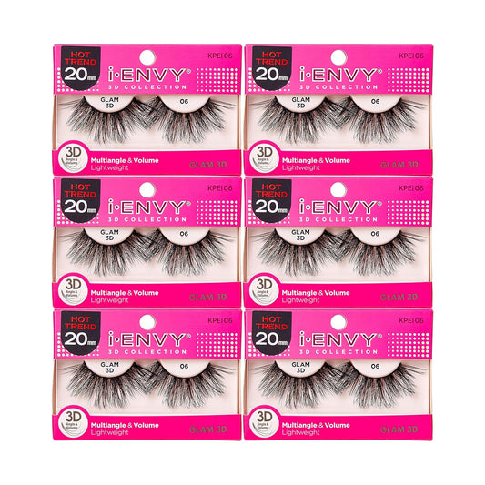 I-Envy 3D Glam Collection Multi-Angle & Volume (6 PACK, KPEI06)
