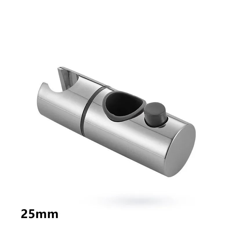 Universal Shower Head Holder Adjustable 18~25Mm 360° Rotation ABS Plastic Shower Slide Rail Bar Holder Bathroom Accessories
